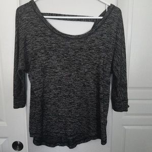 Rock and Republic dark grey quarter length shirt